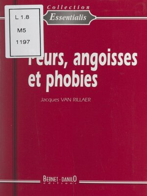 cover image of Peurs, angoisses et phobies
